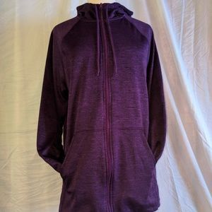 Purple workout jacket